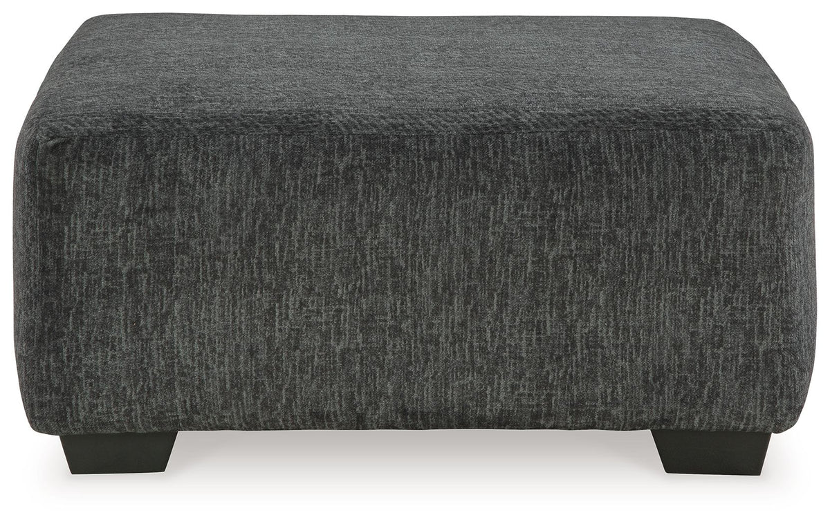 Biddeford - Shadow - Oversized Accent Ottoman by Signature Design by Ashley® | Bel Furniture