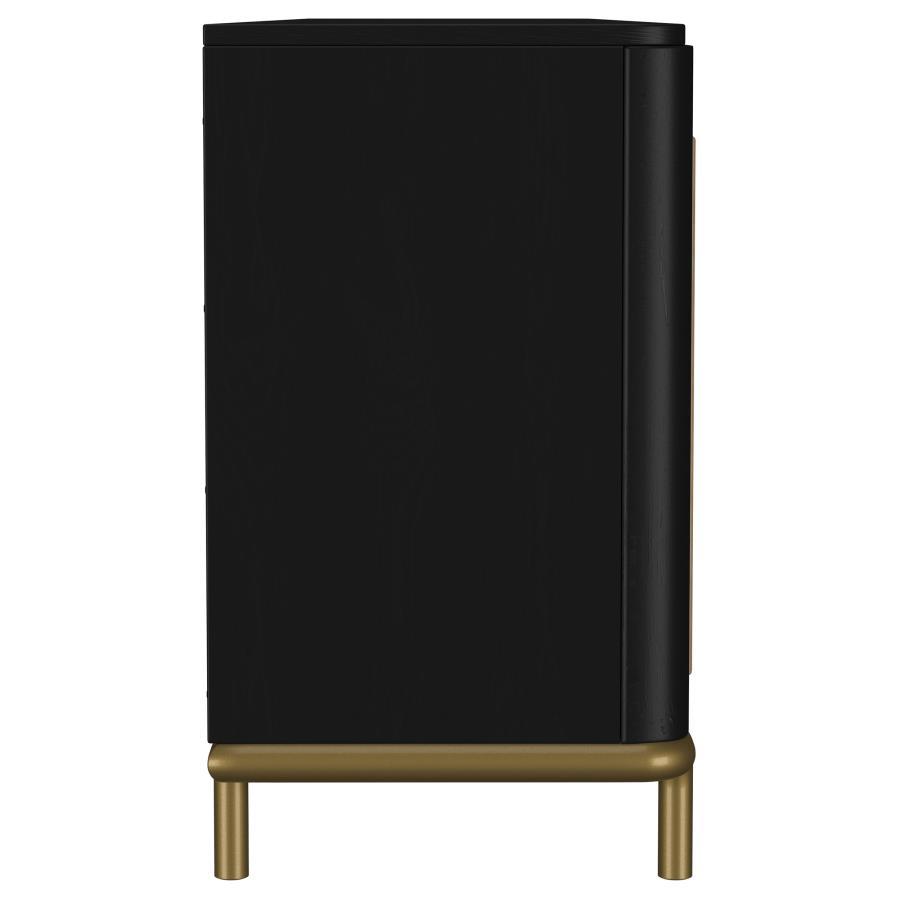 Arini - Rattan Cane 2-Door TV Stand Media Console by Coaster Fine Furniture | Bel Furniture