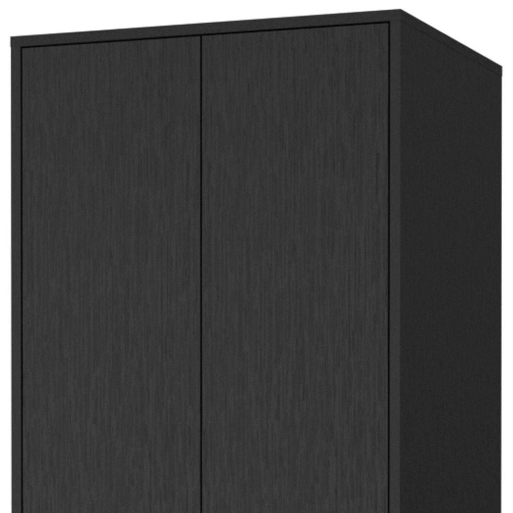 2 Drawer Combo Dresser - Black