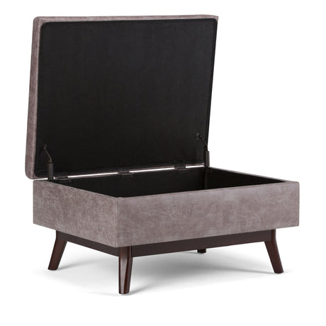 Owen - Upholstered Rectangular Storage Ottoman - view 3