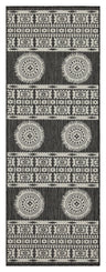 Sunshine - 2'7" X 7'3" Indoor / Outdoor Area Rug Dark Gray by Icona Home Decor | Bel Furniture