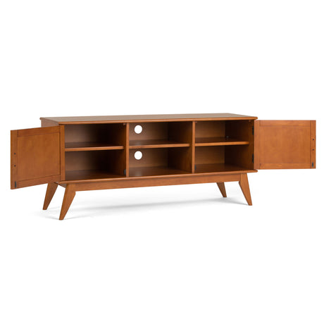 Draper - Handcrafted Mid Century Low TV Media Stand - view 15