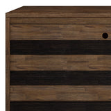 Clarkson - Sideboard Buffet - Rustic Natural Aged Brown by Simpli-Home | Bel Furniture