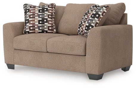 Triston-Peaks - Loveseat - Suede