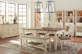Bolanburg - Dining UPH Side Chair (Set of 2) - Rake Back - Brown / Beige