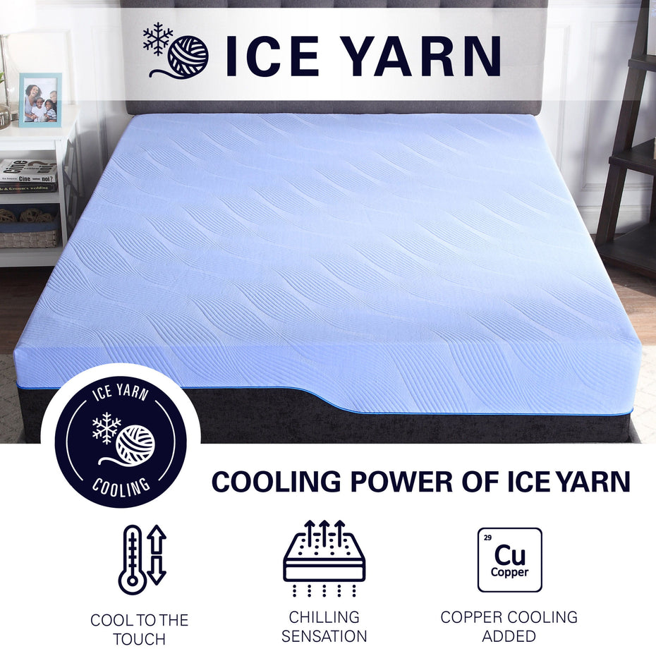 12" Refresh Hybrid Cooling GelCare Memory Foam And Coil Adult Mattress