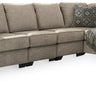 Bovarian - Sectional Beige 4 Pc. Left Arm Facing Loveseat Sectional by Signature Design by Ashley® | Bel Furniture