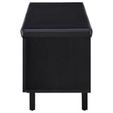 Brixton - 2-Door Padded Entryway Shoe Storage Bench by Coaster Fine Furniture | Bel Furniture