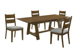 Everly - Dining Table - Brown