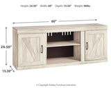 Bellaby - TV Stand W/Fireplace Option by Signature Design by Ashley® | Bel Furniture