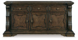 Maylee - Dark Brown - Dining Room Buffet by Signature Design by Ashley® | Bel Furniture