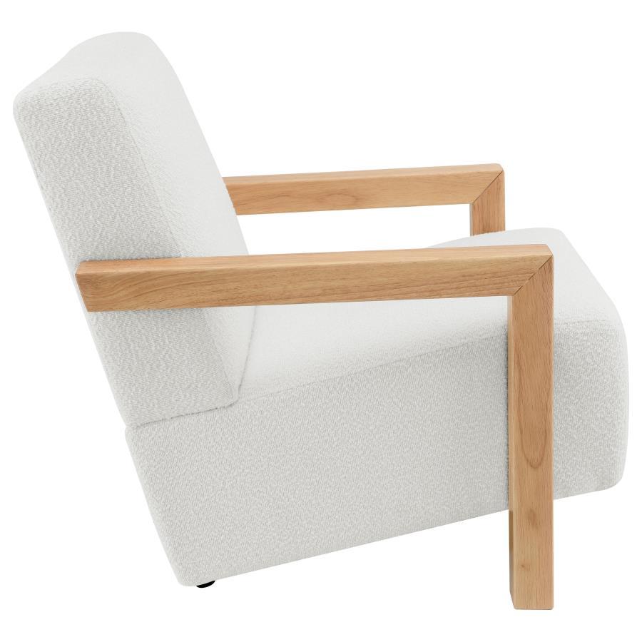 Fitzroy - Boucle Upholstered Accent Arm Chair by Coaster Fine Furniture | Bel Furniture