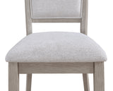 Amara - 5 Piece Round Dining Set Drift Wood - Drift Wood
