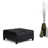 Ellis - Upholstered Coffee Table Storage Ottoman