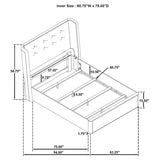 Leandro - Wingback Bed