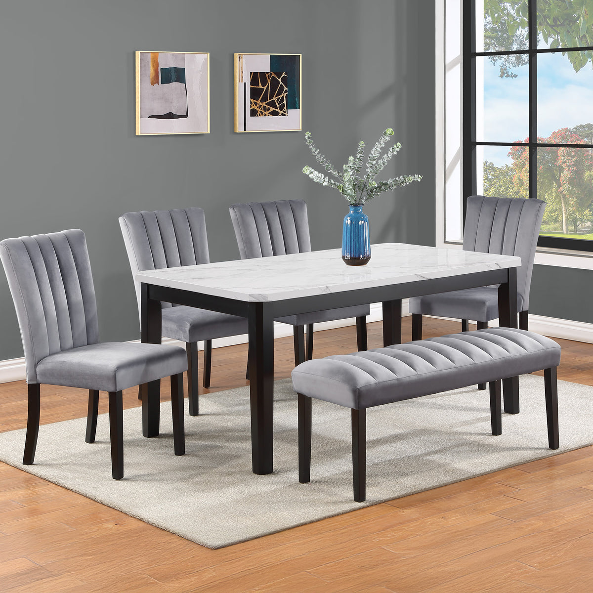 Pascal Bench-2224-BENCH | BEL Furniture