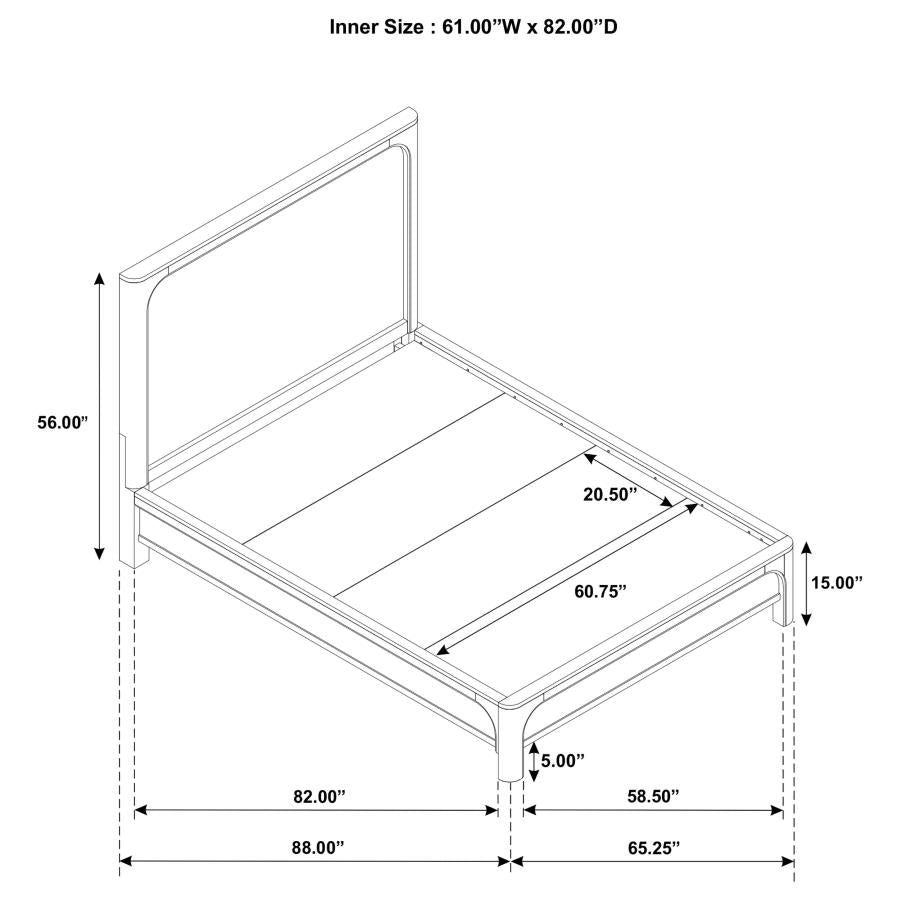 Solano - Panel Bed