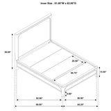 Solano - Panel Bed