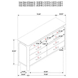 Solano - 9-Drawer Bedroom Dresser