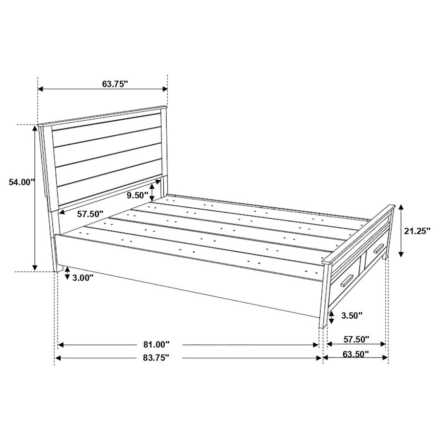 Woodmont - Storage Bed