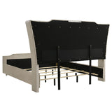 Lorient 5-piece Bedroom Set Ivory and Camel