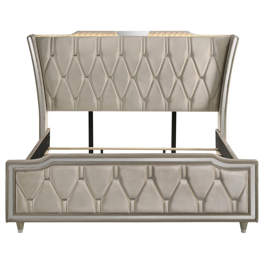 Lorient - LED Upholstered Bed