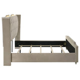 Lorient - LED Upholstered Bed