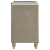 Lorient - 2-Drawer LED Nightstand With USB