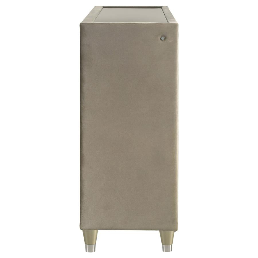Lorient - 8-Drawer LED Bedroom Dresser Cabinet