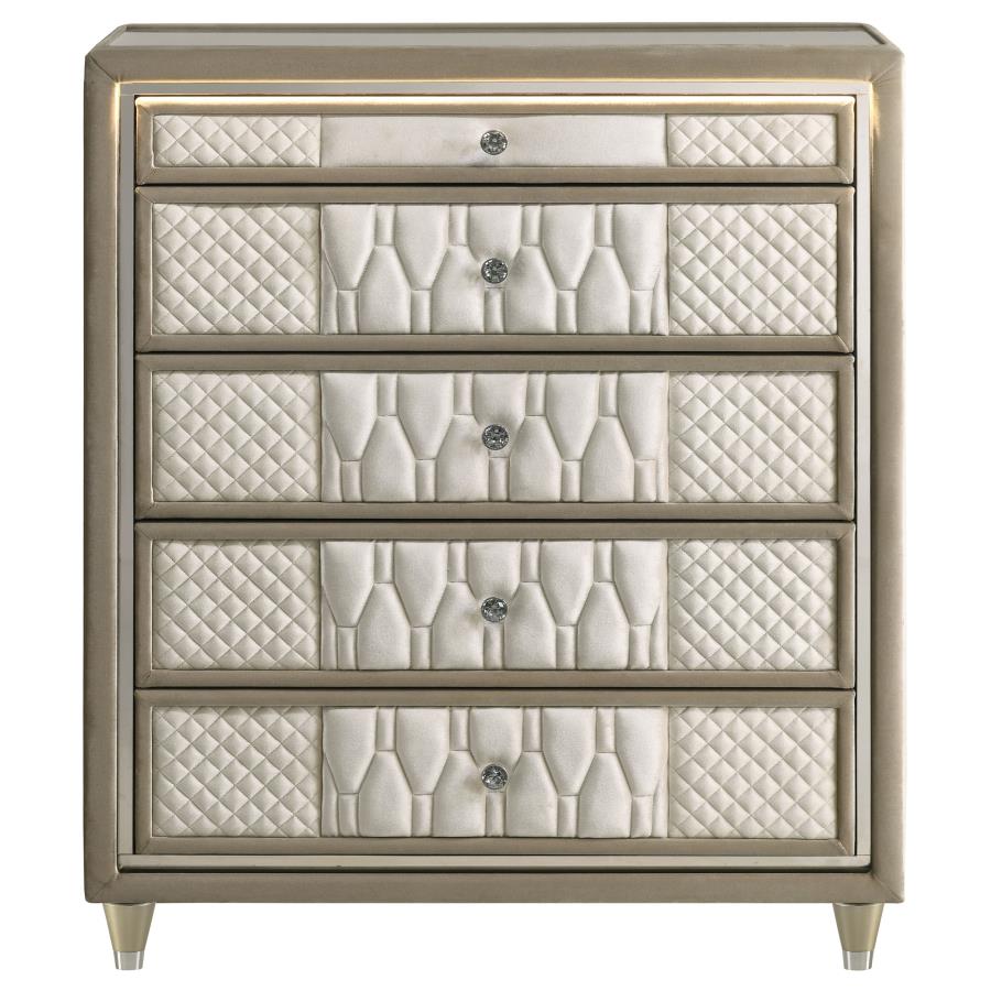 Lorient - 5-Drawer LED Chest of Drawers