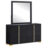 Marceline - 6-Drawer Dresser With Mirror