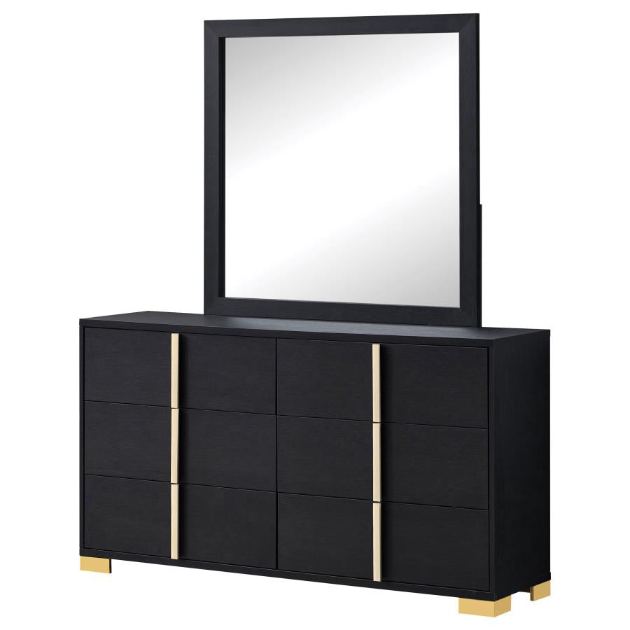 Marceline - 6-Drawer Dresser With Mirror