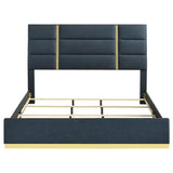 Ines - Fabric Upholstered Panel Bed