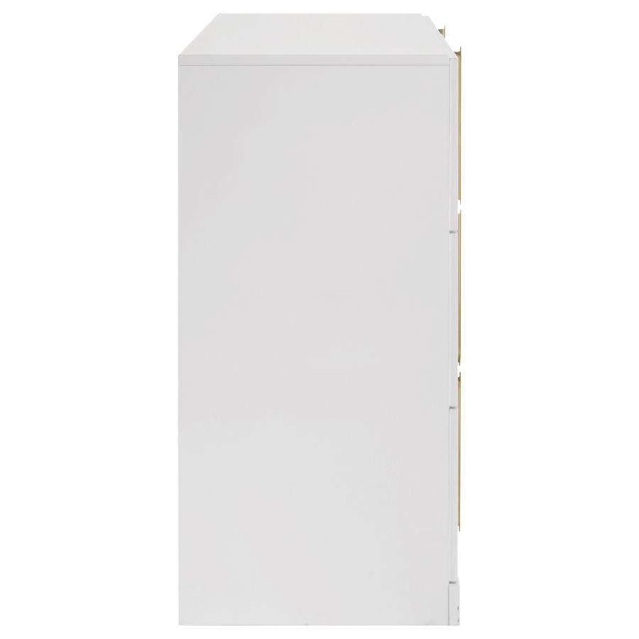 Ines - 6-Drawer Bedroom Dresser Cabinet