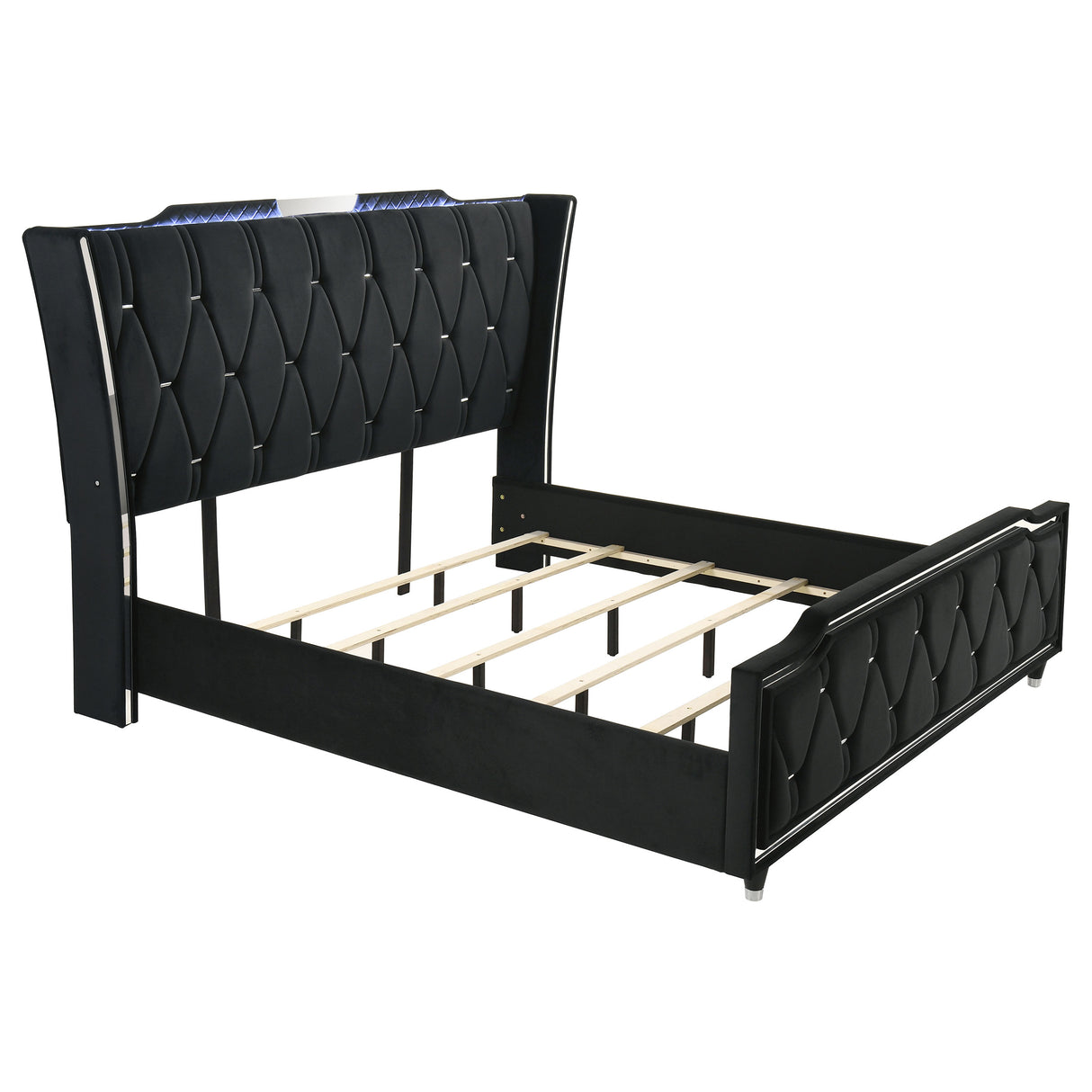 Lorient - LED Upholstered Bed