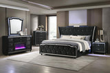 Lorient - 8-Drawer LED Bedroom Dresser Cabinet