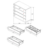 Winslow - 4-Drawer Bedroom Chest - Smokey Walnut