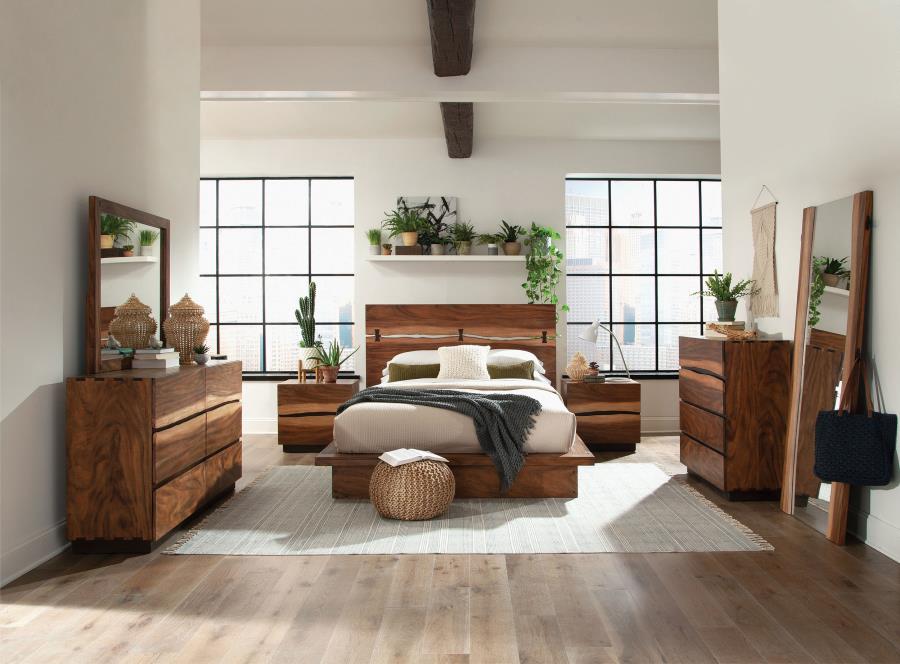 Winslow - 4-Drawer Bedroom Chest - Smokey Walnut