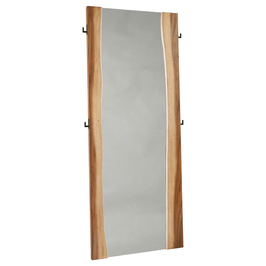 Winslow Standing Floor Mirror Smokey Walnut