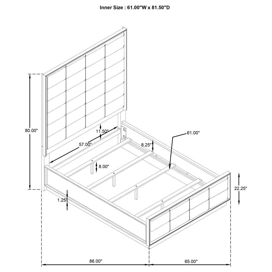 Durango - Wood Panel Bed