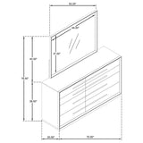 Durango - 8-Drawer Dresser With Mirror