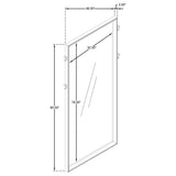 Durango - Full Length Standing Floor Mirror - Washed Oak