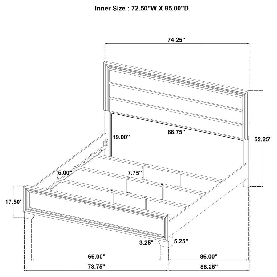 Wright - Upholstered Bed