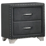 Melody - Upholstered 2-Drawer Nightstand
