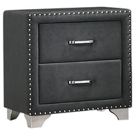 Melody - Upholstered 2-Drawer Nightstand