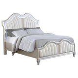 Evangeline - Wood LED Panel Bed