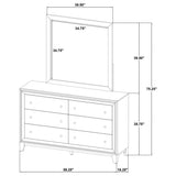 Welsley - 6-Drawer Dresser