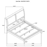 Bexhill - 56" Upholstered Panel Bed