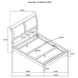 Bexhill - 56" Upholstered Panel Bed