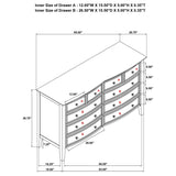 Bexhill - 10-Drawer Dresser